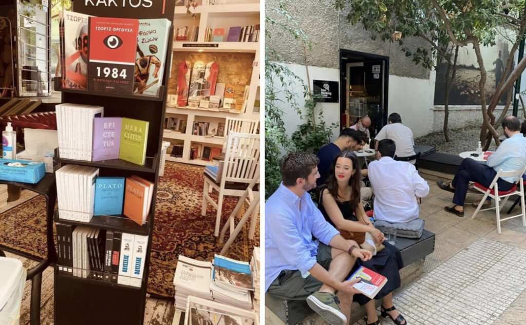 Insights Greece - 5 Bookshop Cafés in Athens You Should Know