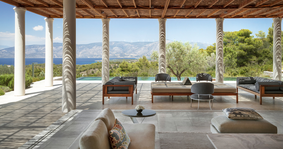 Insights Greece - Greece’s Leading Resort Amanzoe Places Private Villas For Sale  